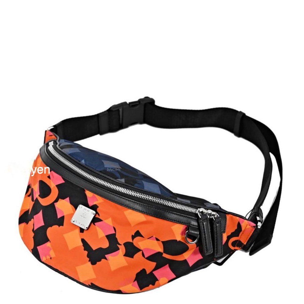 MCM Dieter Munich Lion Camo Belt bag/ crossbody